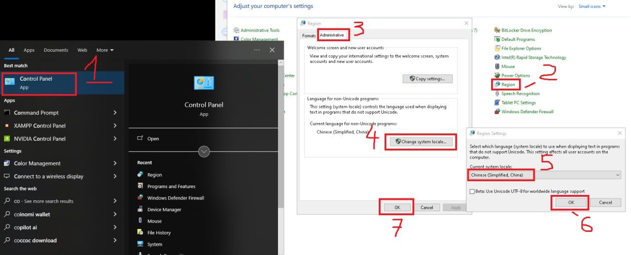 Hướng dẫn đổi ngôn ngữ font chữ